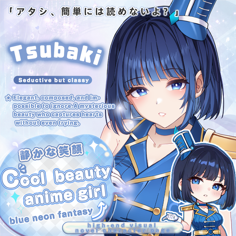 AIONAHOLE  × Mizuryu Kei TSUBAKI Anime Pocket Pussy – Cool Beauty Onahole for Men